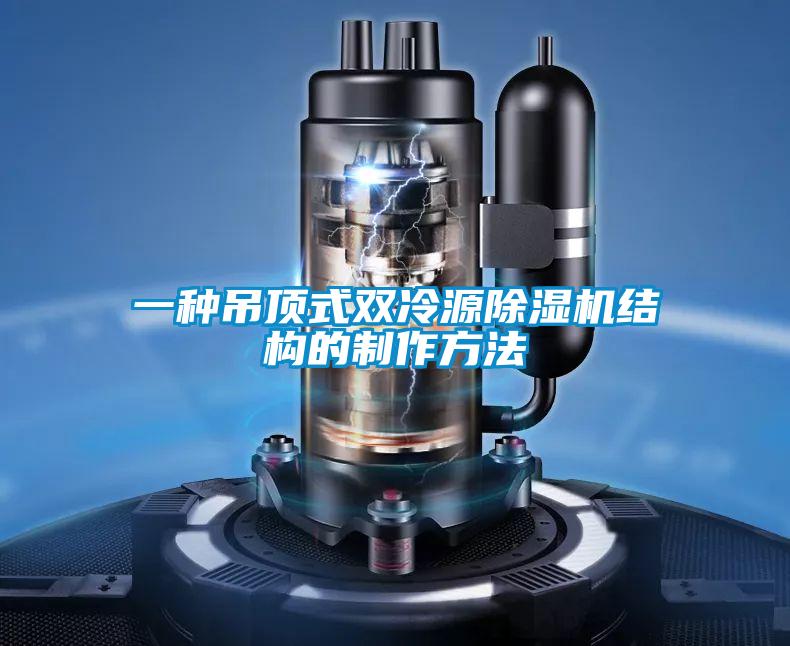 一種吊頂式雙冷源除濕機結構的制作方法