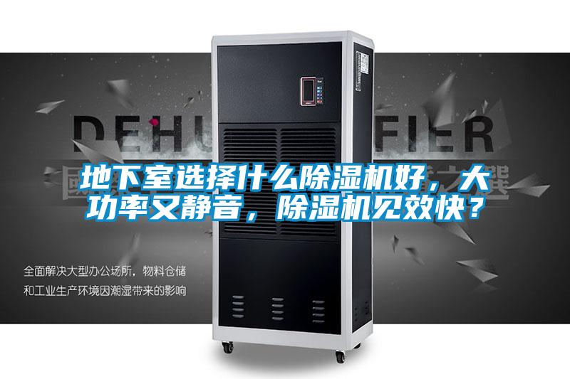 地下室選擇什么除濕機好，大功率又靜音，除濕機見效快？