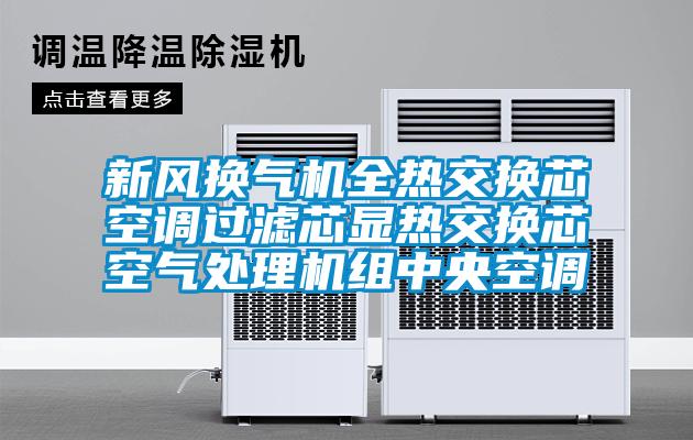 新風(fēng)換氣機(jī)全熱交換芯空調(diào)過濾芯顯熱交換芯空氣處理機(jī)組中央空調(diào)