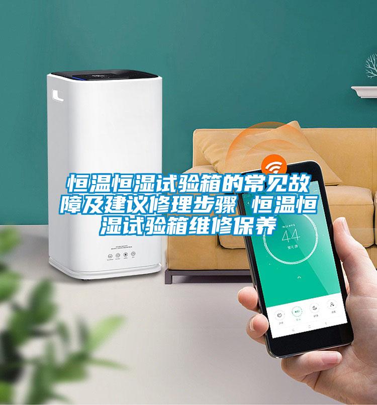 恒溫恒濕試驗箱的常見故障及建議修理步驟 恒溫恒濕試驗箱維修保養(yǎng)